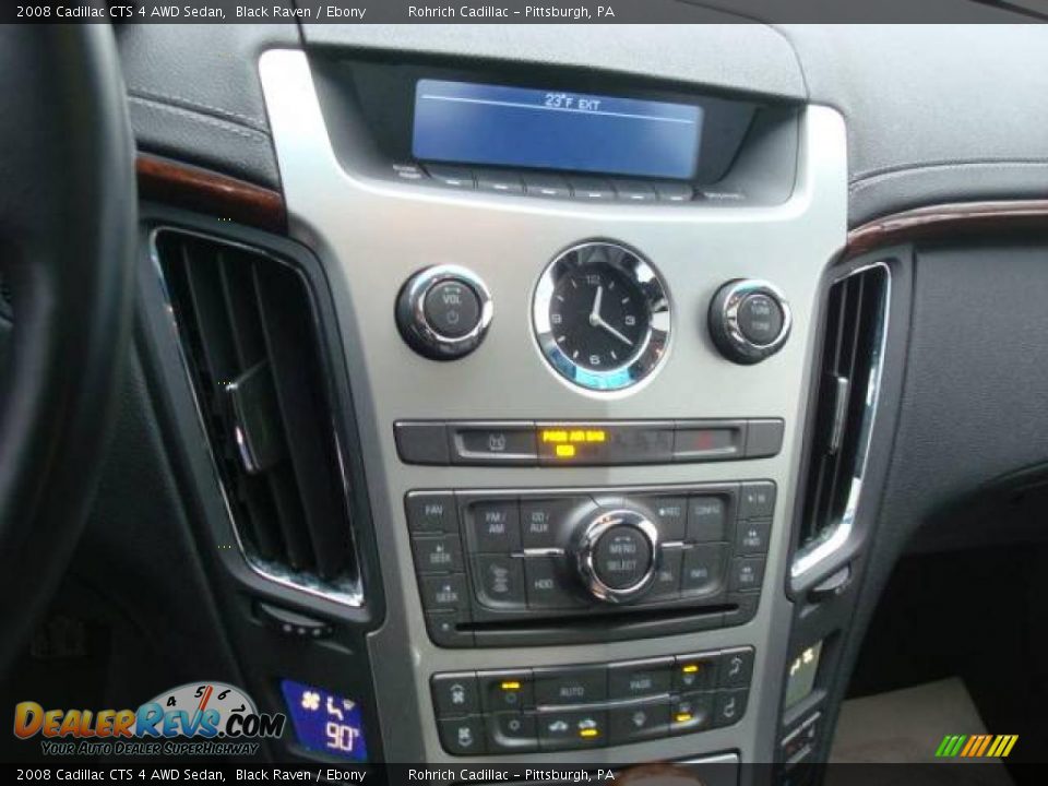 2008 Cadillac CTS 4 AWD Sedan Black Raven / Ebony Photo #18