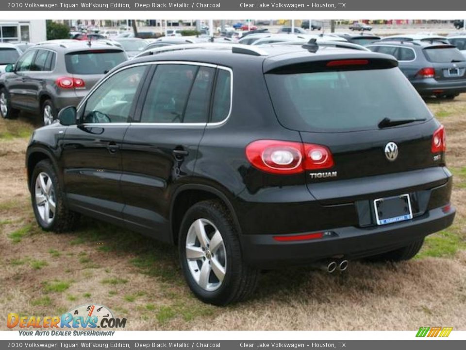2010 Volkswagen Tiguan Wolfsburg Edition Deep Black Metallic / Charcoal Photo #2