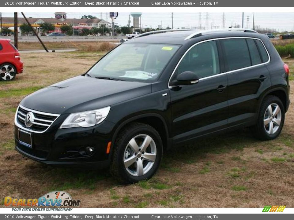 2010 Volkswagen Tiguan Wolfsburg Edition Deep Black Metallic / Charcoal Photo #3