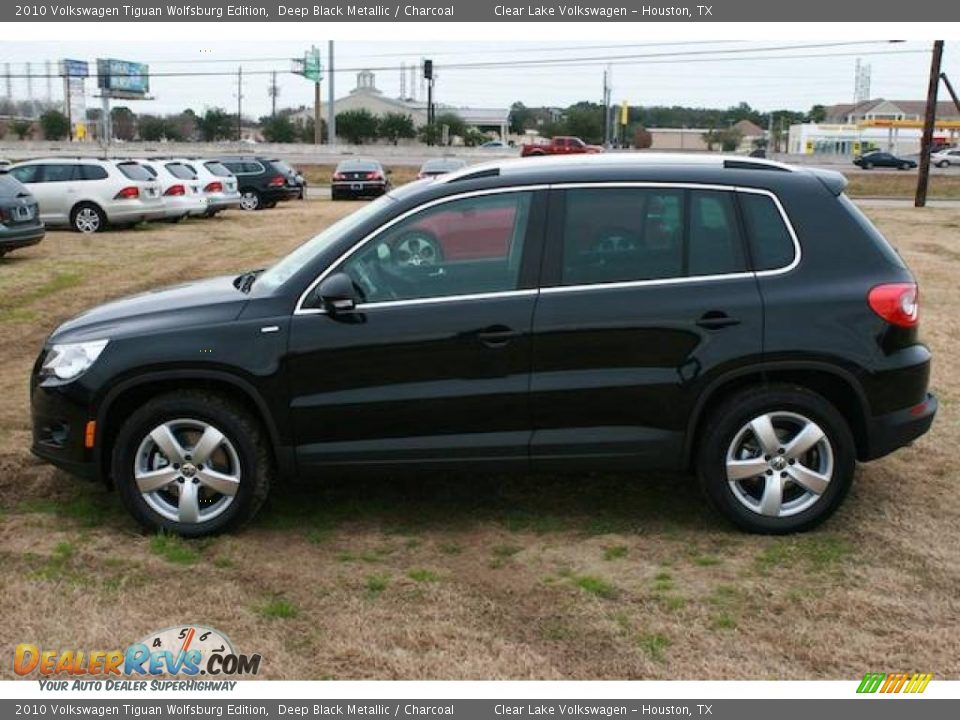 2010 Volkswagen Tiguan Wolfsburg Edition Deep Black Metallic / Charcoal Photo #4