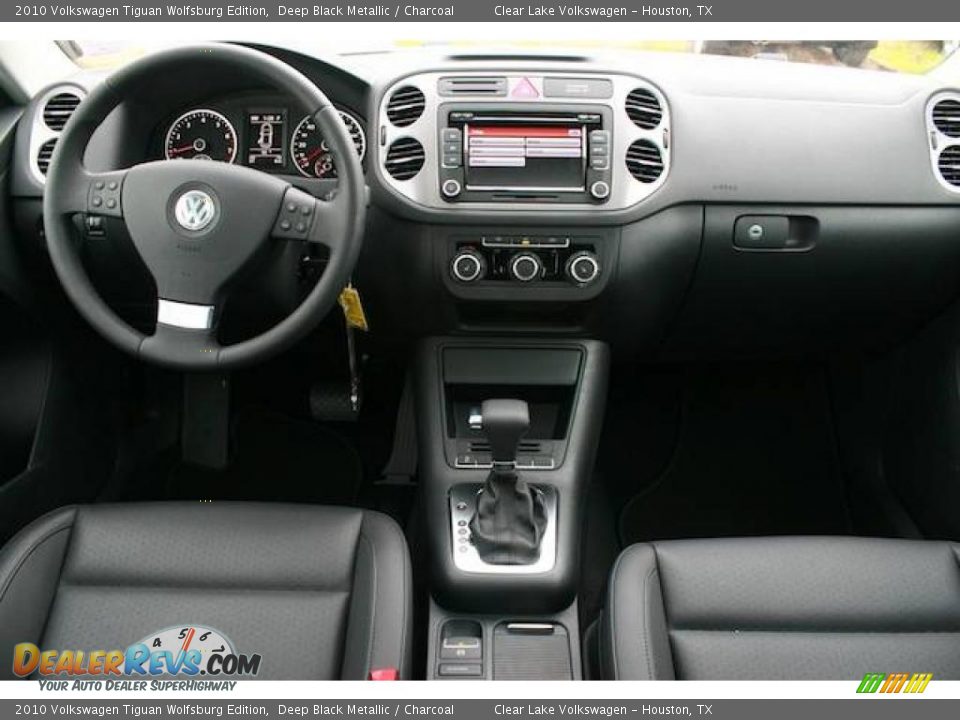 2010 Volkswagen Tiguan Wolfsburg Edition Deep Black Metallic / Charcoal Photo #6