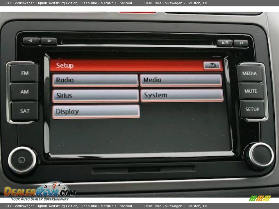 2010 Volkswagen Tiguan Wolfsburg Edition Deep Black Metallic / Charcoal Photo #9