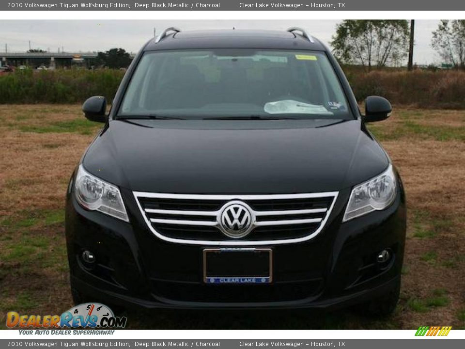 2010 Volkswagen Tiguan Wolfsburg Edition Deep Black Metallic / Charcoal Photo #12
