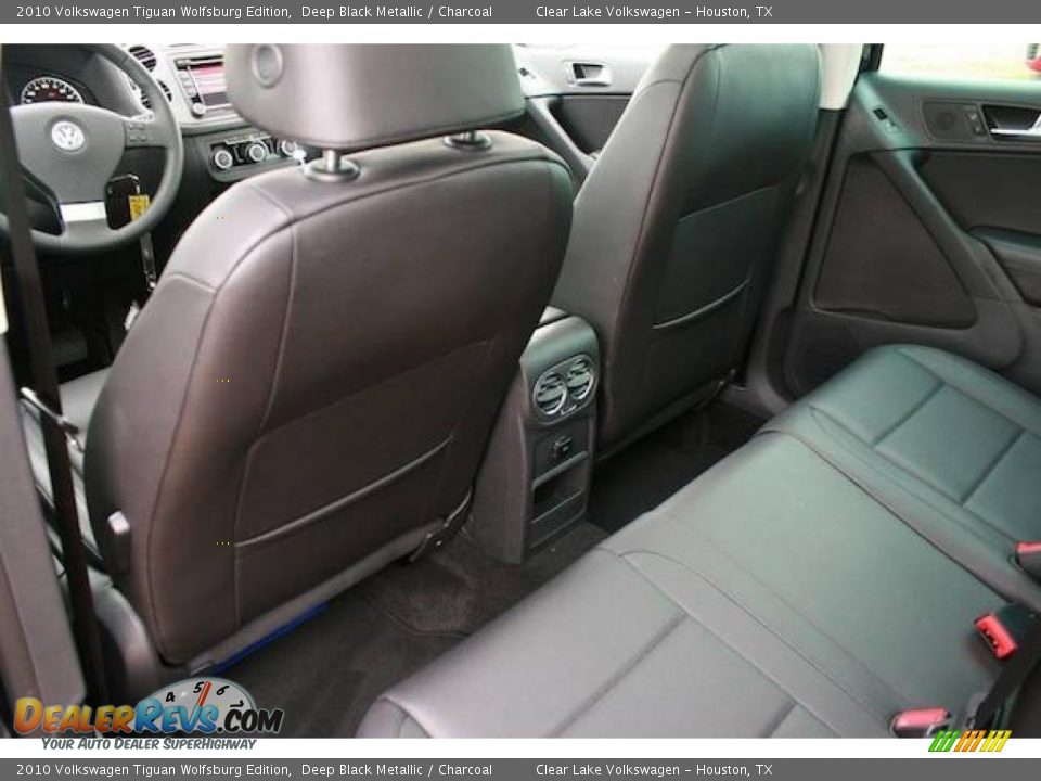 2010 Volkswagen Tiguan Wolfsburg Edition Deep Black Metallic / Charcoal Photo #14