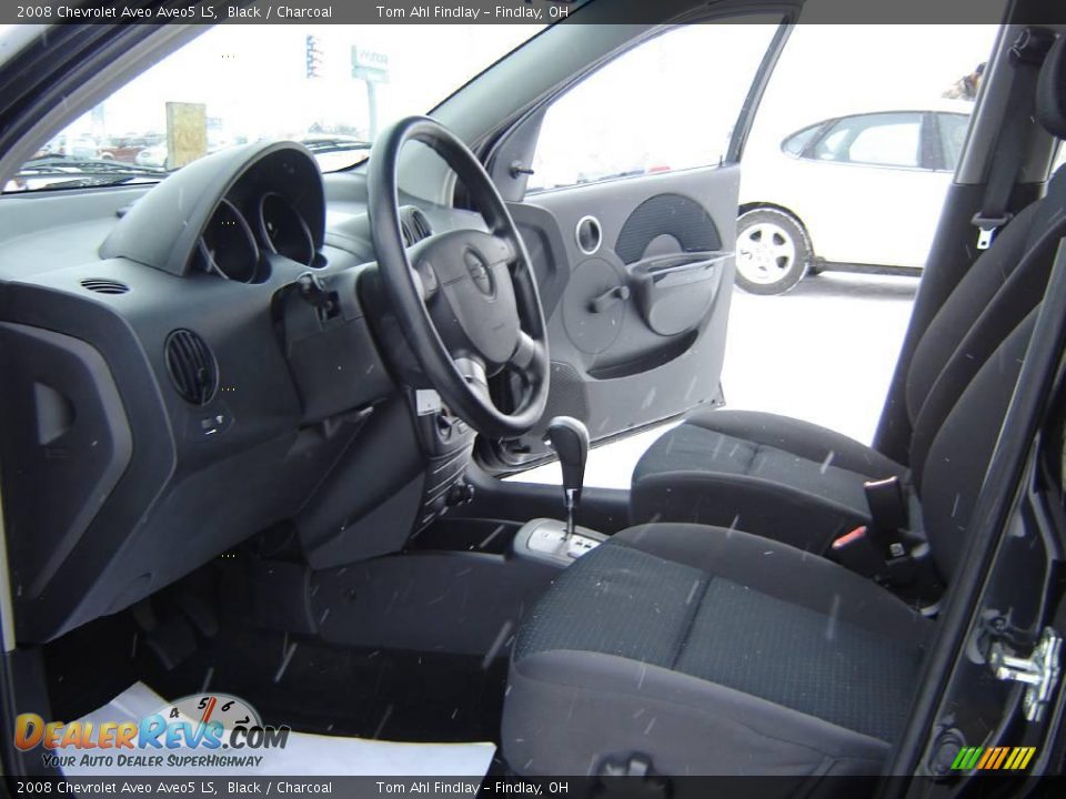 2008 Chevrolet Aveo Aveo5 LS Black / Charcoal Photo #9