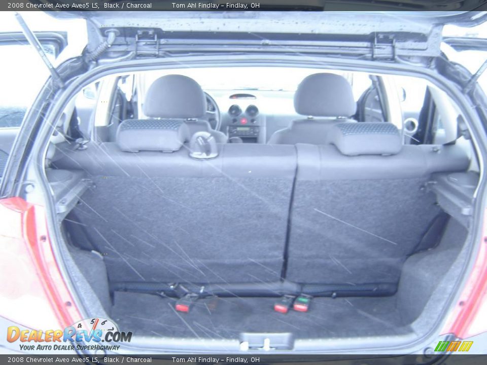 2008 Chevrolet Aveo Aveo5 LS Black / Charcoal Photo #11