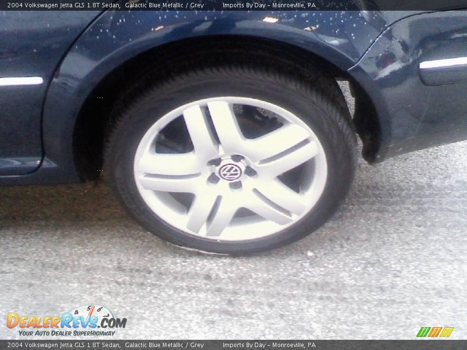2004 Volkswagen Jetta GLS 1.8T Sedan Galactic Blue Metallic / Grey Photo #20