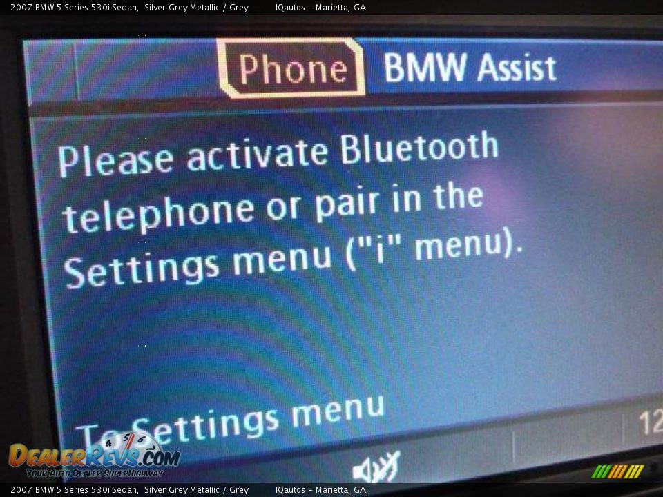 2007 BMW 5 Series 530i Sedan Silver Grey Metallic / Grey Photo #27