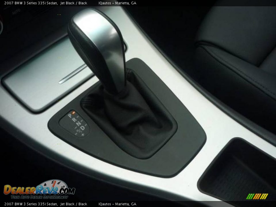 2007 BMW 3 Series 335i Sedan Jet Black / Black Photo #17