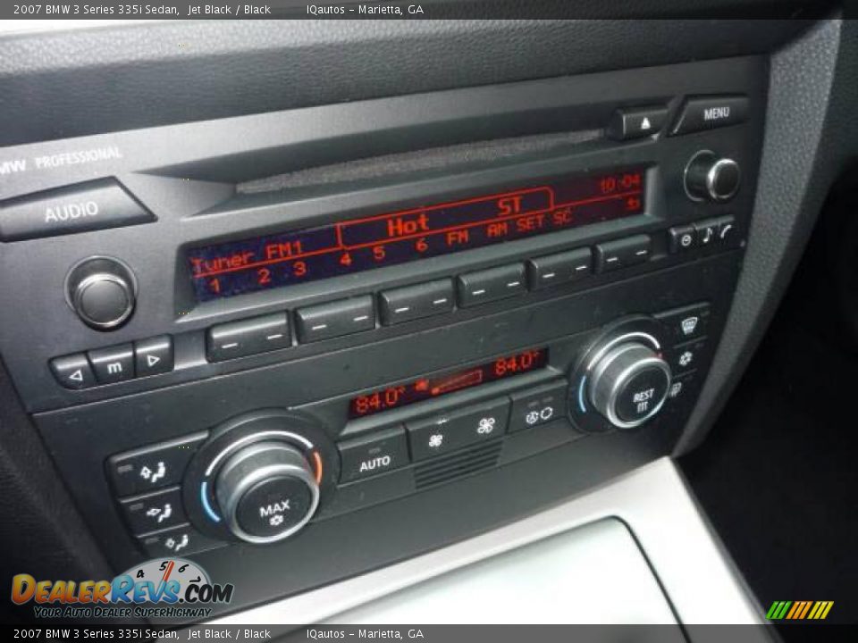 2007 BMW 3 Series 335i Sedan Jet Black / Black Photo #18