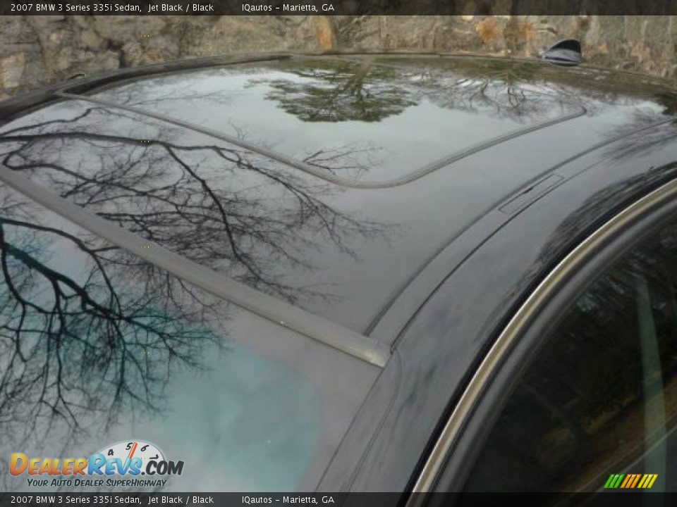 2007 BMW 3 Series 335i Sedan Jet Black / Black Photo #22