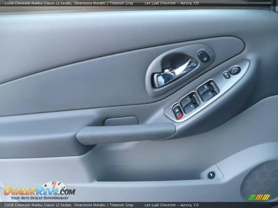 2008 Chevrolet Malibu Classic LS Sedan Silverstone Metallic / Titanium Gray Photo #7
