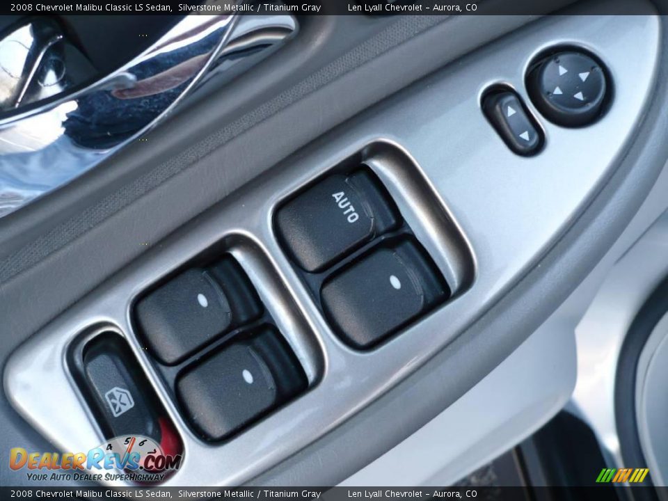 2008 Chevrolet Malibu Classic LS Sedan Silverstone Metallic / Titanium Gray Photo #8