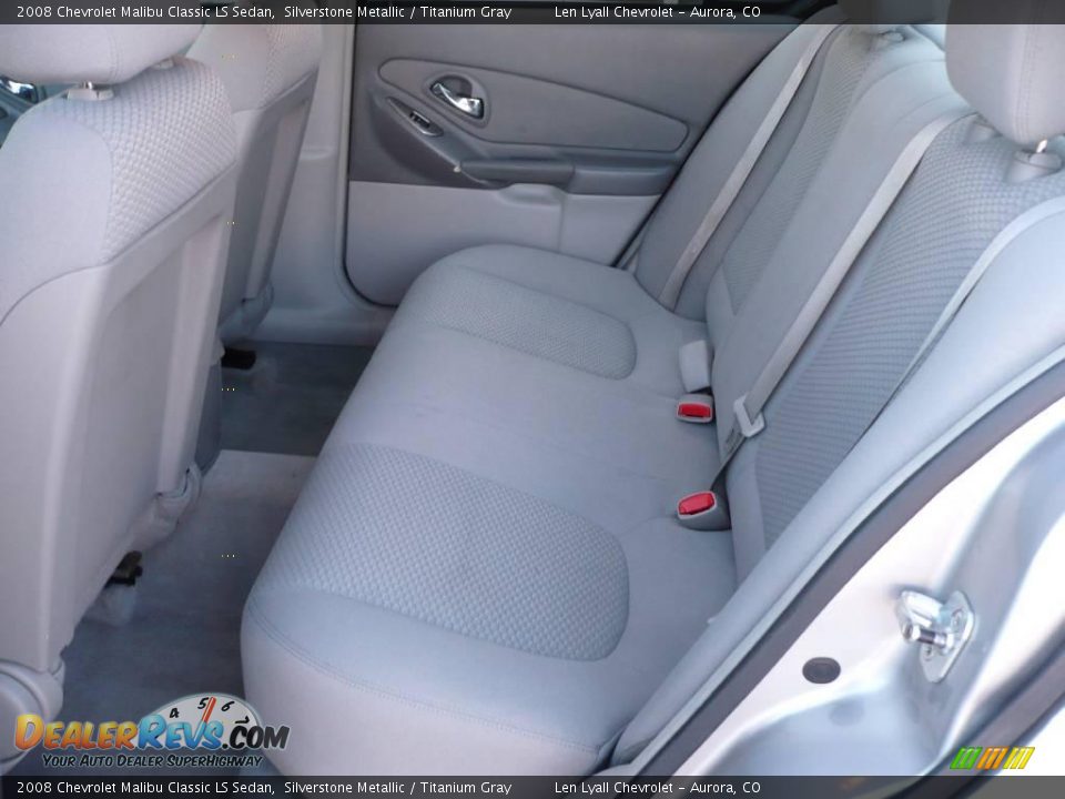 2008 Chevrolet Malibu Classic LS Sedan Silverstone Metallic / Titanium Gray Photo #10