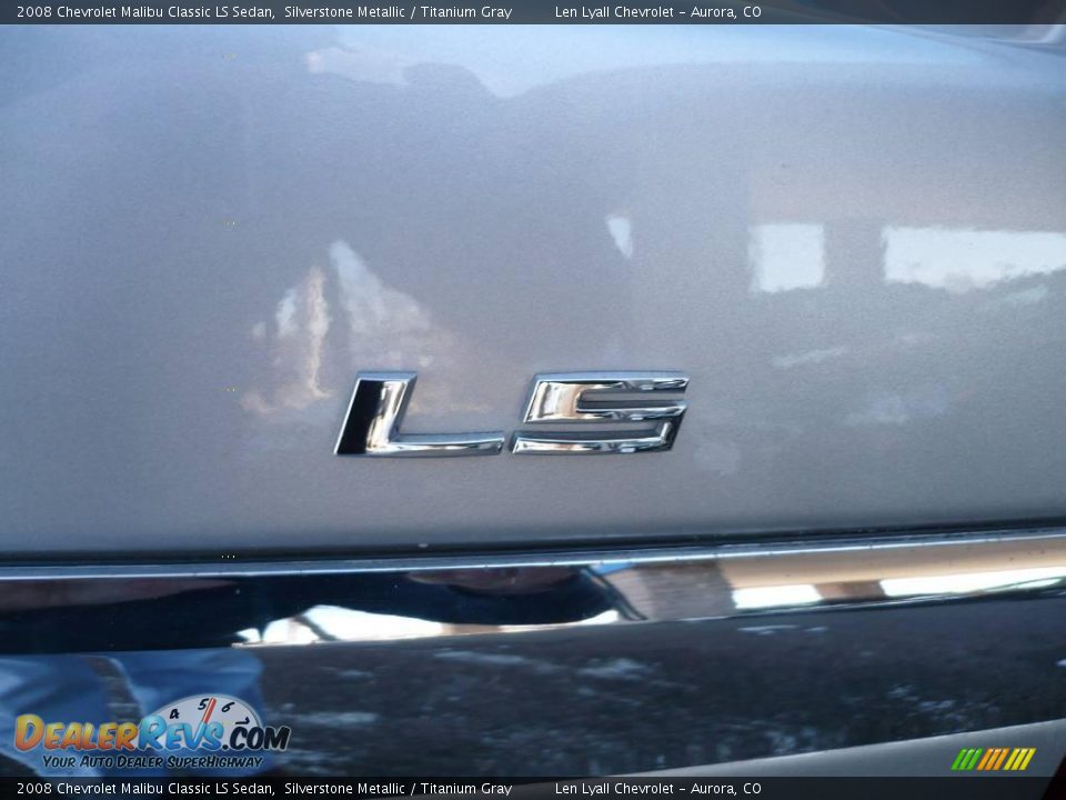 2008 Chevrolet Malibu Classic LS Sedan Silverstone Metallic / Titanium Gray Photo #13