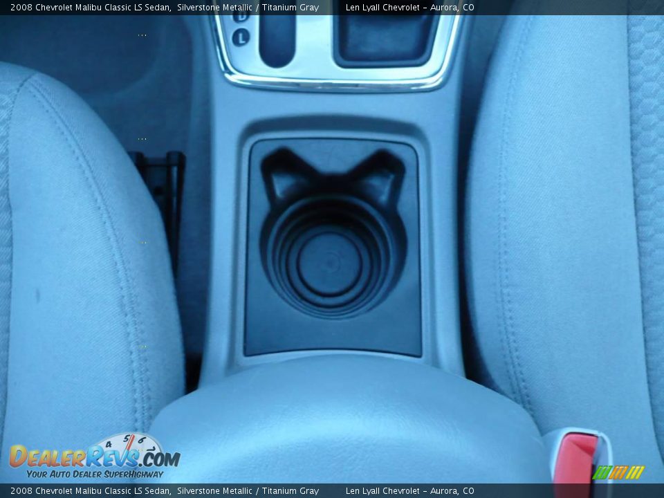 2008 Chevrolet Malibu Classic LS Sedan Silverstone Metallic / Titanium Gray Photo #18