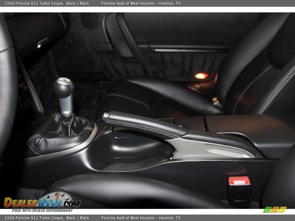 2009 Porsche 911 Turbo Coupe Black / Black Photo #17