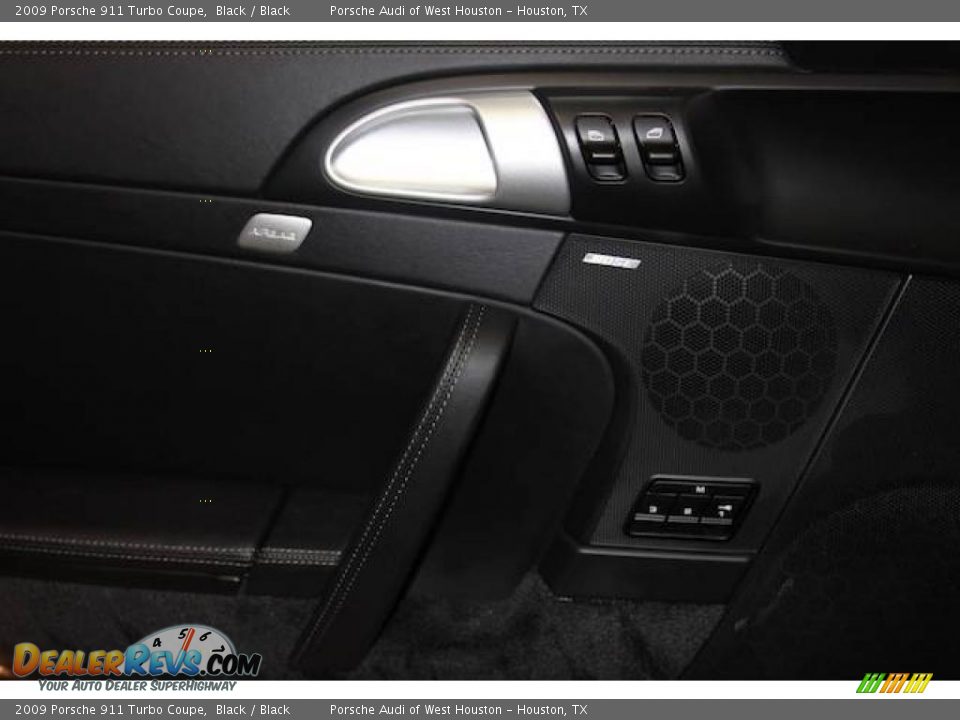 2009 Porsche 911 Turbo Coupe Black / Black Photo #18
