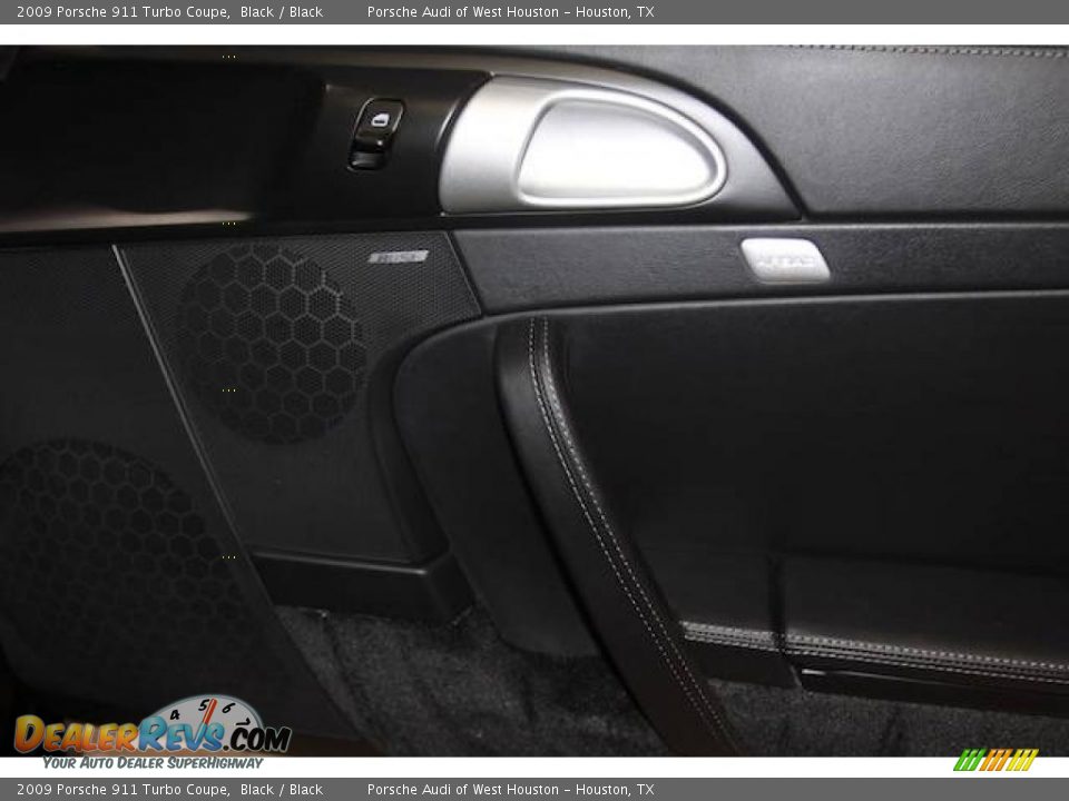 2009 Porsche 911 Turbo Coupe Black / Black Photo #24
