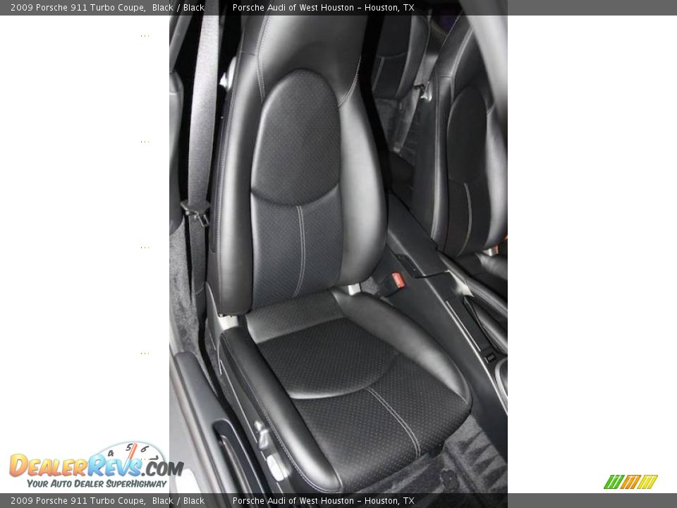 2009 Porsche 911 Turbo Coupe Black / Black Photo #28