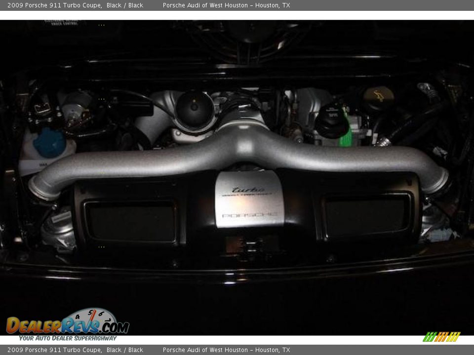 2009 Porsche 911 Turbo Coupe Black / Black Photo #30