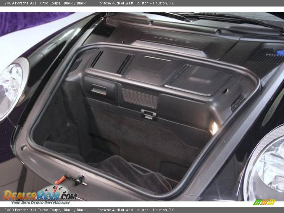 2009 Porsche 911 Turbo Coupe Black / Black Photo #31