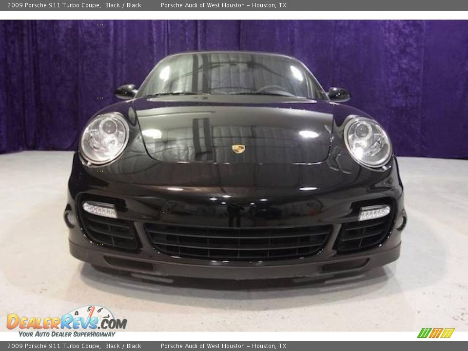 2009 Porsche 911 Turbo Coupe Black / Black Photo #33