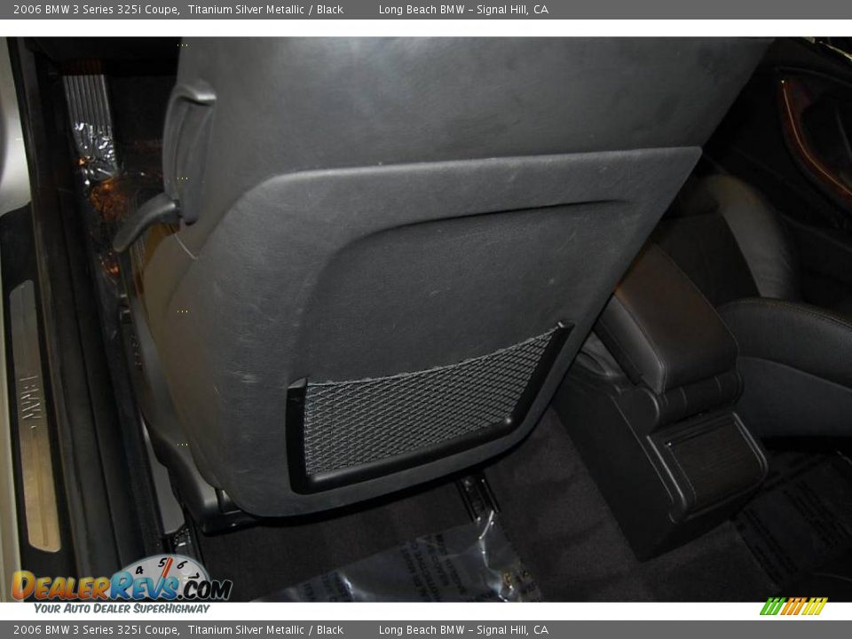 2006 BMW 3 Series 325i Coupe Titanium Silver Metallic / Black Photo #27