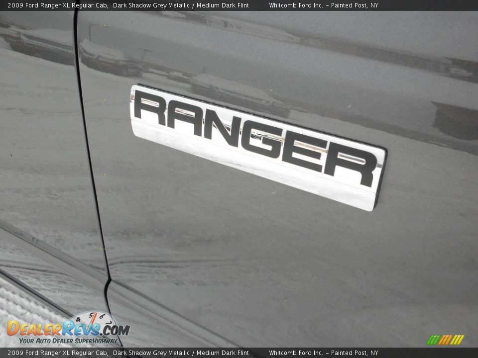 2009 Ford Ranger XL Regular Cab Dark Shadow Grey Metallic / Medium Dark Flint Photo #7
