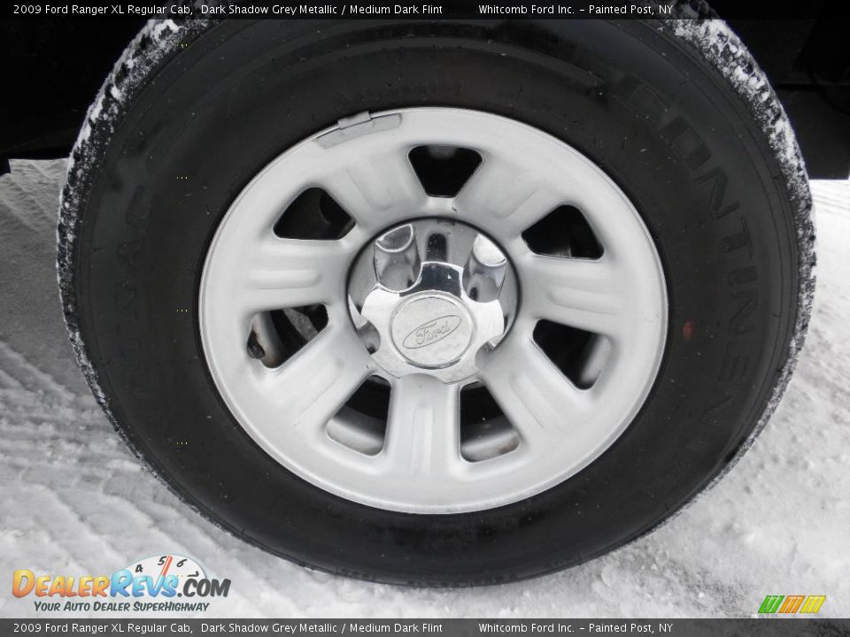 2009 Ford Ranger XL Regular Cab Dark Shadow Grey Metallic / Medium Dark Flint Photo #8
