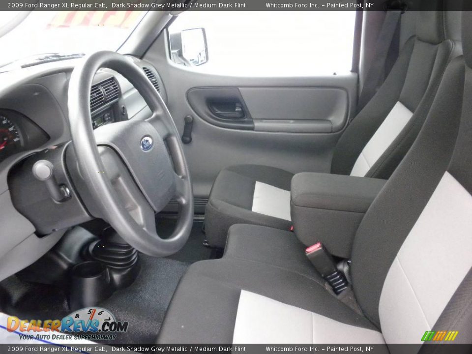 2009 Ford Ranger XL Regular Cab Dark Shadow Grey Metallic / Medium Dark Flint Photo #17
