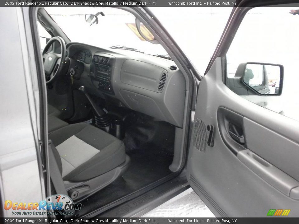 2009 Ford Ranger XL Regular Cab Dark Shadow Grey Metallic / Medium Dark Flint Photo #18