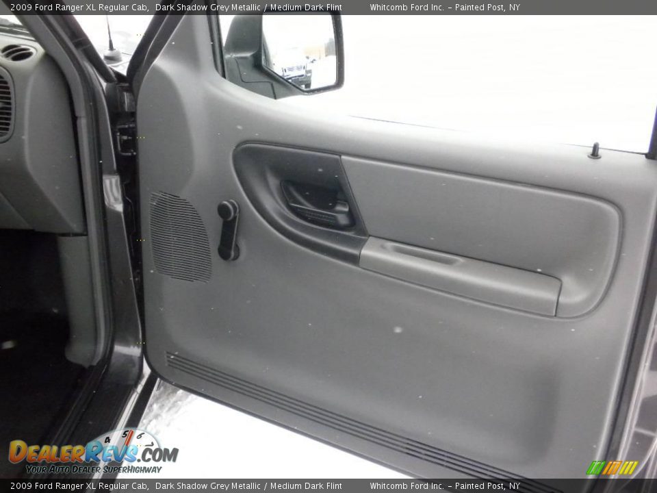2009 Ford Ranger XL Regular Cab Dark Shadow Grey Metallic / Medium Dark Flint Photo #19