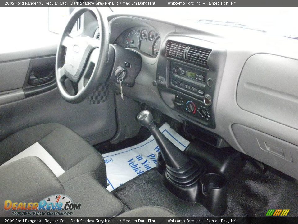 2009 Ford Ranger XL Regular Cab Dark Shadow Grey Metallic / Medium Dark Flint Photo #21