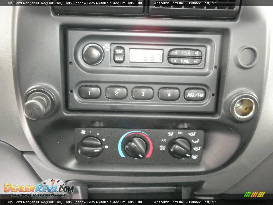 2009 Ford Ranger XL Regular Cab Dark Shadow Grey Metallic / Medium Dark Flint Photo #23