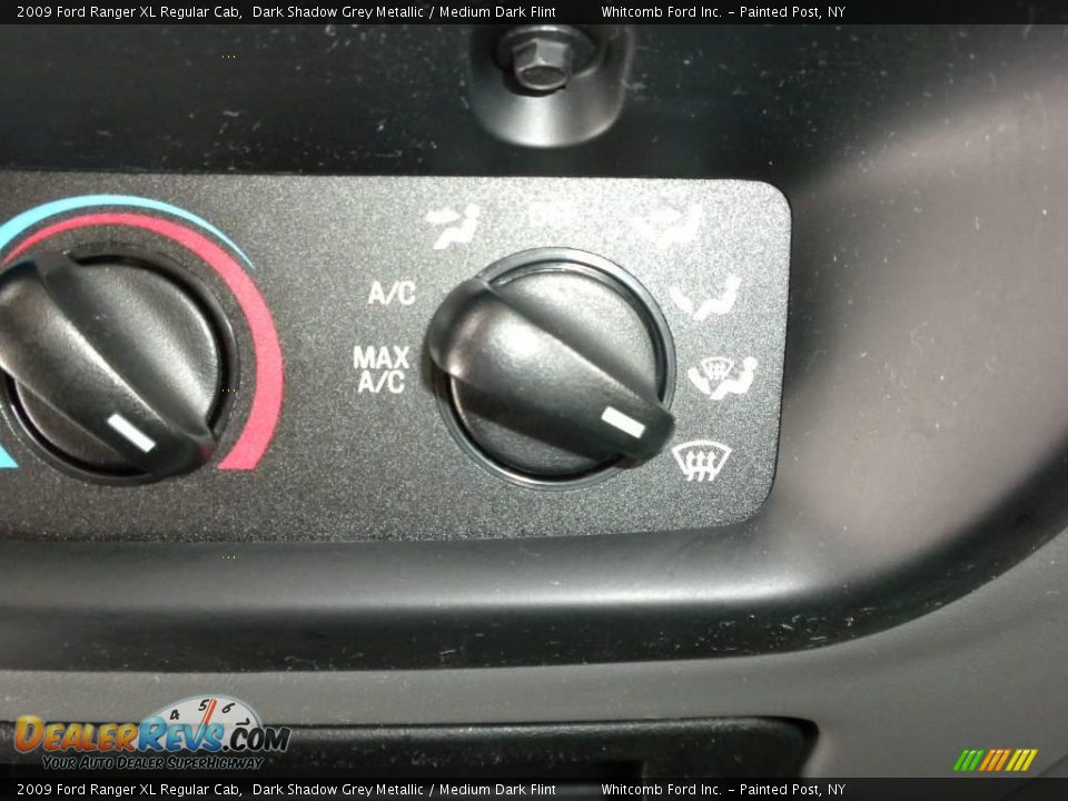 2009 Ford Ranger XL Regular Cab Dark Shadow Grey Metallic / Medium Dark Flint Photo #24