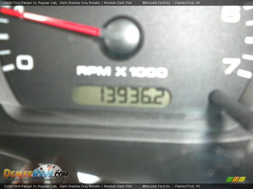 2009 Ford Ranger XL Regular Cab Dark Shadow Grey Metallic / Medium Dark Flint Photo #25