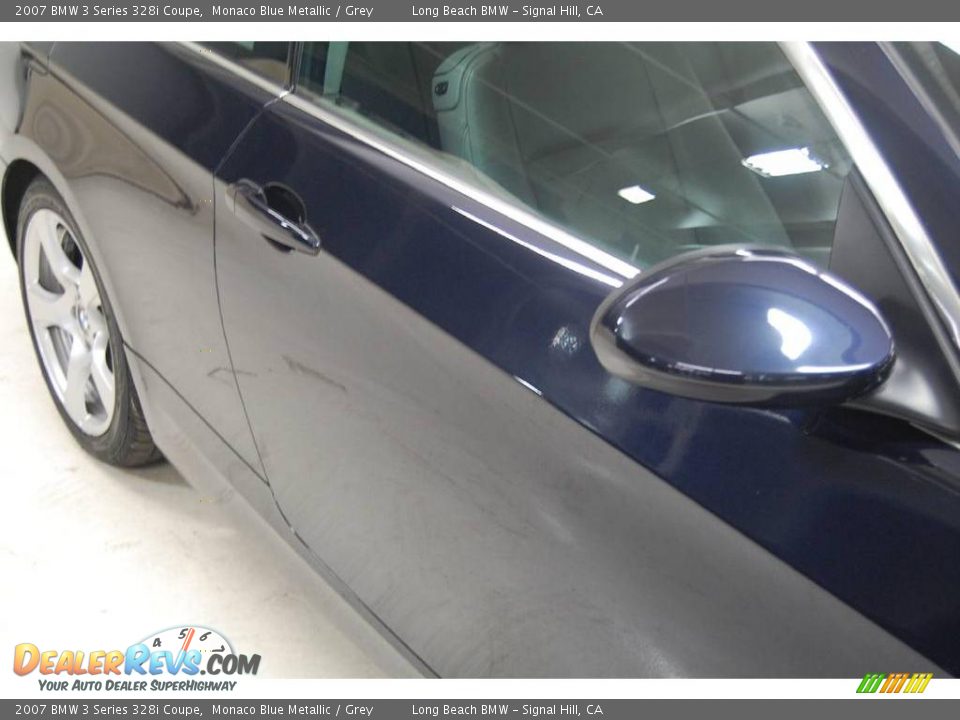 2007 BMW 3 Series 328i Coupe Monaco Blue Metallic / Grey Photo #4