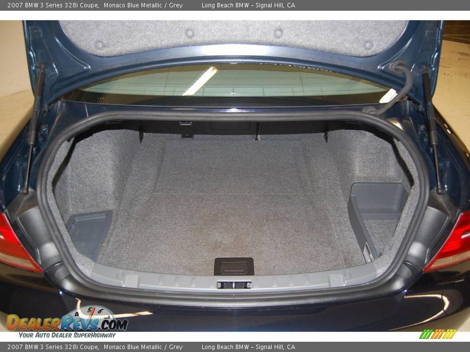 2007 BMW 3 Series 328i Coupe Monaco Blue Metallic / Grey Photo #9