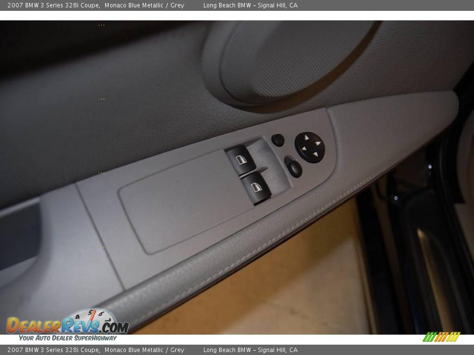 2007 BMW 3 Series 328i Coupe Monaco Blue Metallic / Grey Photo #23