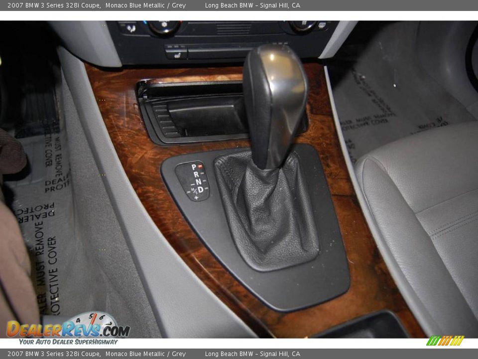 2007 BMW 3 Series 328i Coupe Monaco Blue Metallic / Grey Photo #32