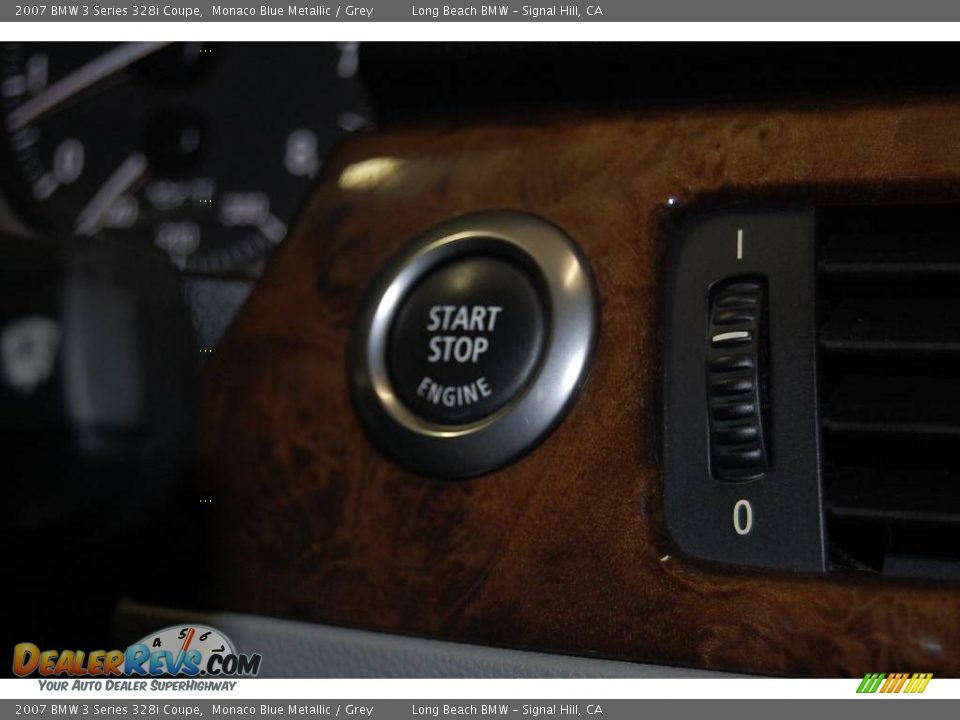 2007 BMW 3 Series 328i Coupe Monaco Blue Metallic / Grey Photo #34