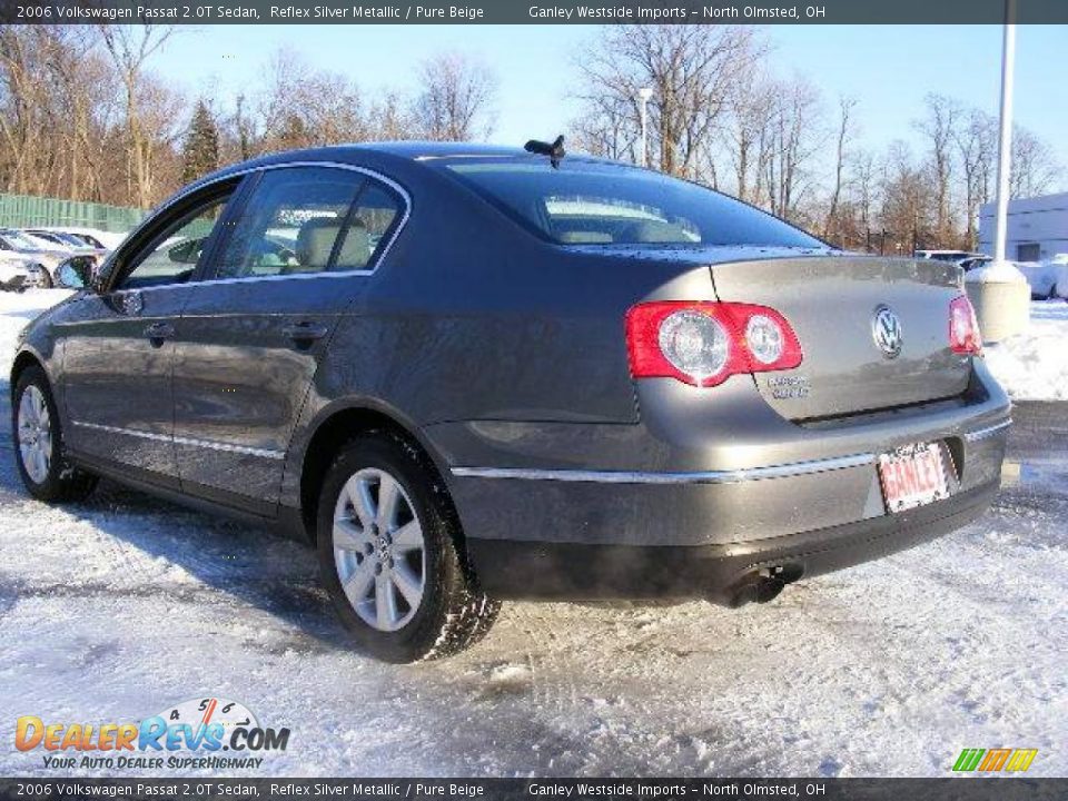 2006 Volkswagen Passat 2.0T Sedan Reflex Silver Metallic / Pure Beige Photo #3