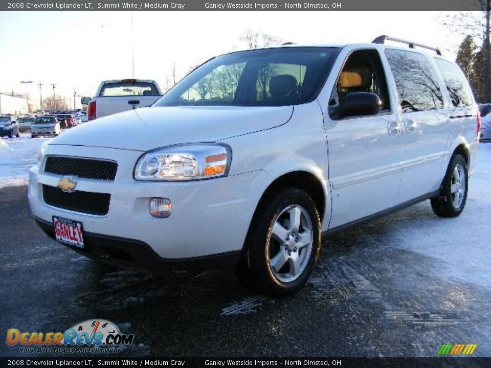 2008 Chevrolet Uplander LT Summit White / Medium Gray Photo #1