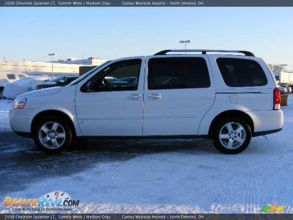 2008 Chevrolet Uplander LT Summit White / Medium Gray Photo #2