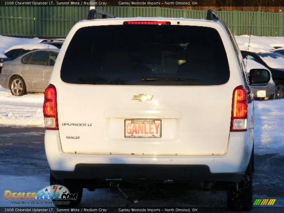 2008 Chevrolet Uplander LT Summit White / Medium Gray Photo #4