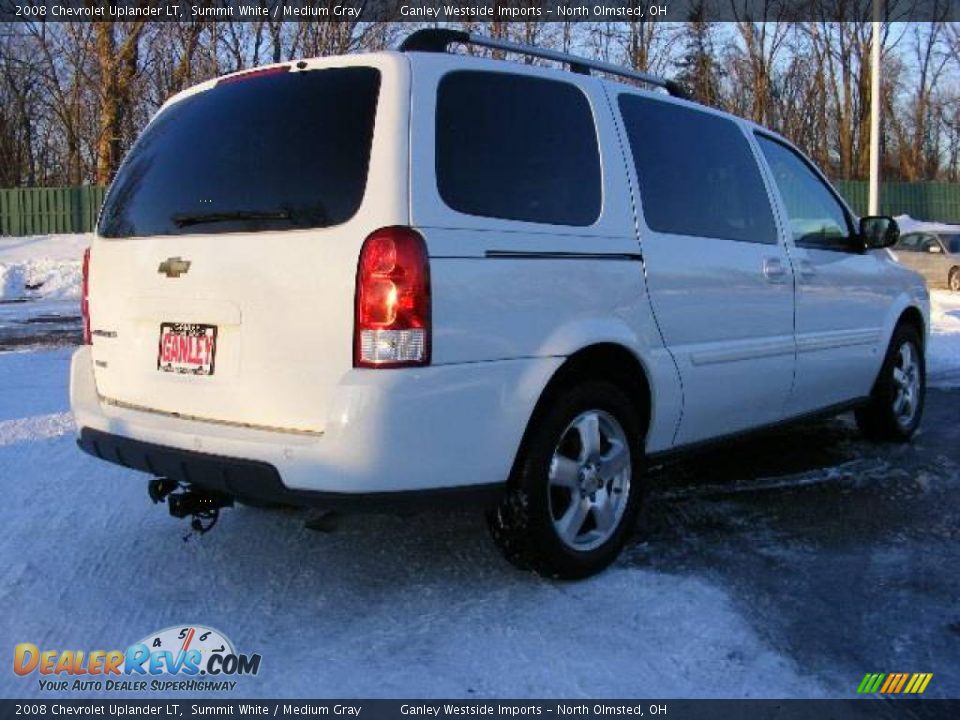 2008 Chevrolet Uplander LT Summit White / Medium Gray Photo #5