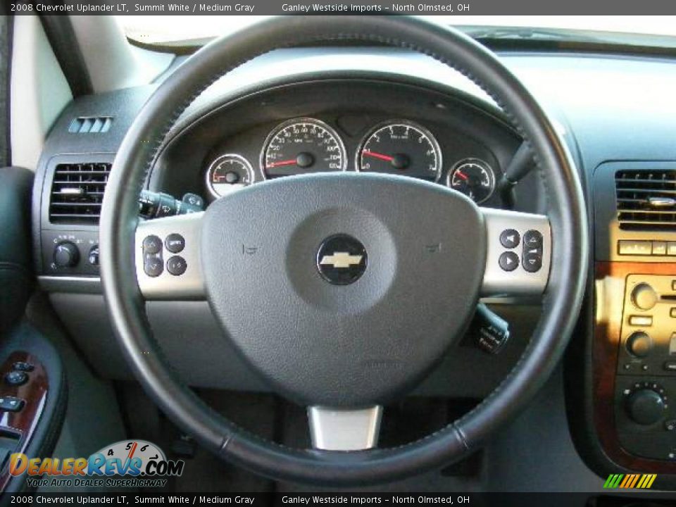 2008 Chevrolet Uplander LT Summit White / Medium Gray Photo #15