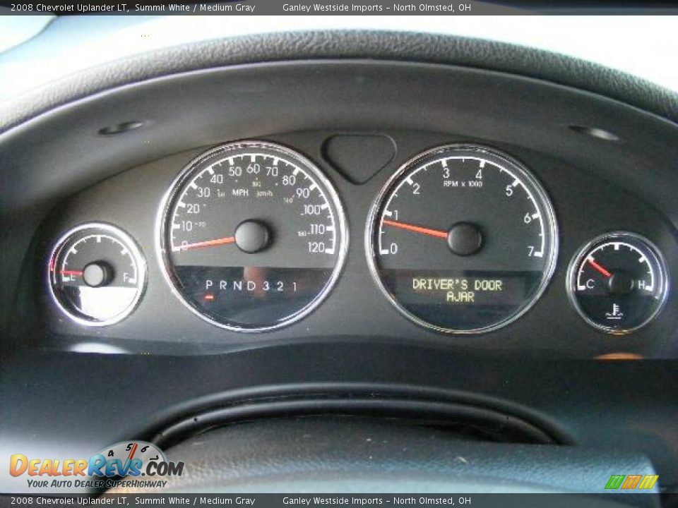2008 Chevrolet Uplander LT Summit White / Medium Gray Photo #16