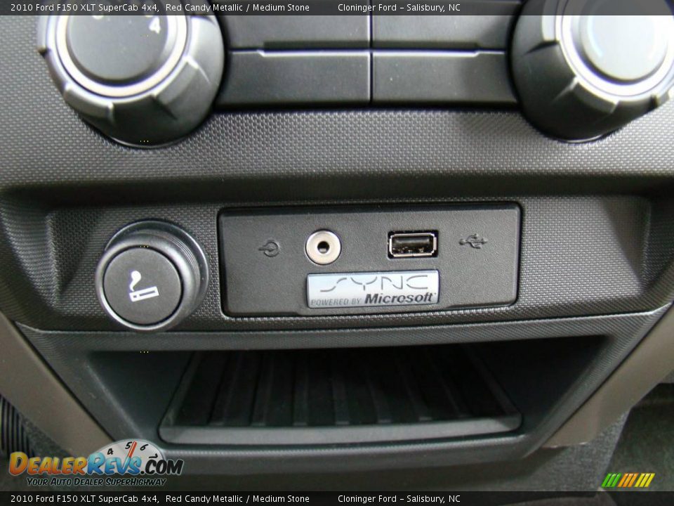 2010 Ford F150 XLT SuperCab 4x4 Red Candy Metallic / Medium Stone Photo #23